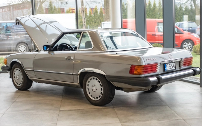 Mercedes-Benz SL cena 79900 przebieg: 148345, rok produkcji 1987 z Stryków małe 631